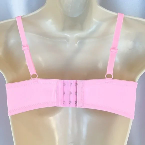 VS Bombshell Inspired Adds 2 Cups Ultimate Pushup Bra 34C Pink Lace - Picture 6 of 6